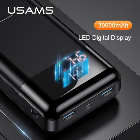 SQS-PCHARGER™ Power Bank LED Display Charger