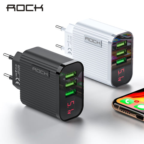 SQS-QCHARGER™ Digital Display Phone Charger